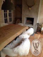 BOOMSTAMBLADEN, BOOMSTAMPLANKEN, Huis en Inrichting, Tafels | Eettafels, Ophalen, Rechthoekig, 200 cm of meer, 200 cm of meer