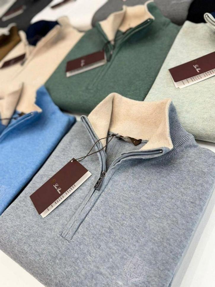 Loro Piana half-zip sweaters, Kleding | Heren, Truien en Vesten, Nieuw, Overige maten, Overige kleuren, Ophalen of Verzenden