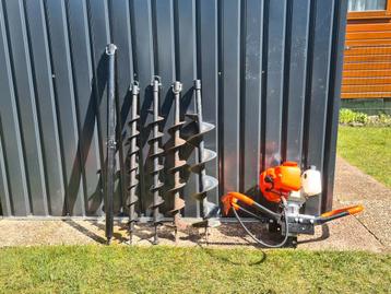 Benzine grondboor te huur beschikbaar voor biedingen