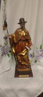 725 Beeld Heilige Jacobus - Santiago, Ophalen of Verzenden, Zo goed als nieuw, Beeld(je), Christendom | Katholiek