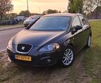 Seat Leon 1.6 TDI 77KW 2011 Zwart, Auto's, Seat, Te koop, Hatchback, Stof, Voorwielaandrijving