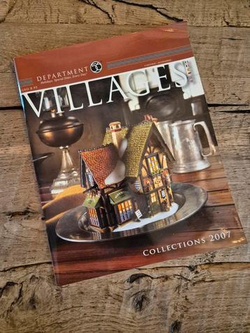 Department 56 Villages Catalogus 2007 beschikbaar voor biedingen