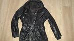 Leren heren jas maat 54. Vintage zwart, Kleding | Heren, Ophalen of Verzenden, Gedragen, Maat 52/54 (L), Bruin