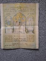 Religieuze Prent 1936 - St. Dominicus, Alkmaar, Antiek en Kunst, Antiek | Religie, Ophalen of Verzenden