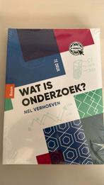 Wat is onderzoek? Nel Verhoeven 7e druk, Ophalen of Verzenden, Nieuw, Overige niveaus, Nel Verhoeven