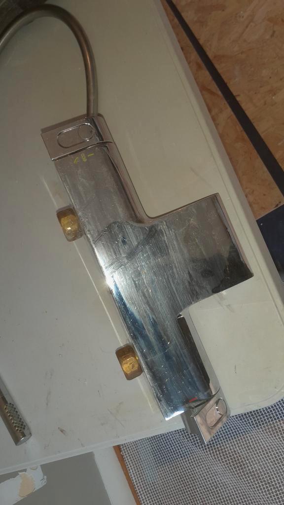 Grohe Thermostaat Badkraan met Handdouche, Doe-het-zelf en Verbouw, Sanitair, Ophalen