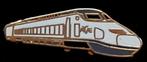TGV pin- wit-grijs emaille, Verzenden, Nieuw, Transport, Speldje of Pin