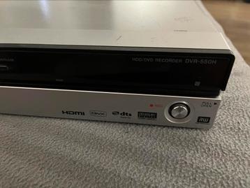 Pioneer DVR 550-H dvd en harddisk recorder upscaler beschikbaar voor biedingen