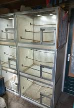 6 vluchtjes, Dieren en Toebehoren, Ophalen of Verzenden, Zo goed als nieuw, Aluminium, Broedkooi of Kweekkooi