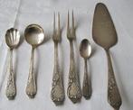 Verzilverde  Barok,bestekdelen zie foto's op basis van 100 , Ophalen of Verzenden