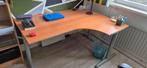 Hoekbureau - In hoogte verstelbaar, Ophalen, In hoogte verstelbaar, Gebruikt, Bureau