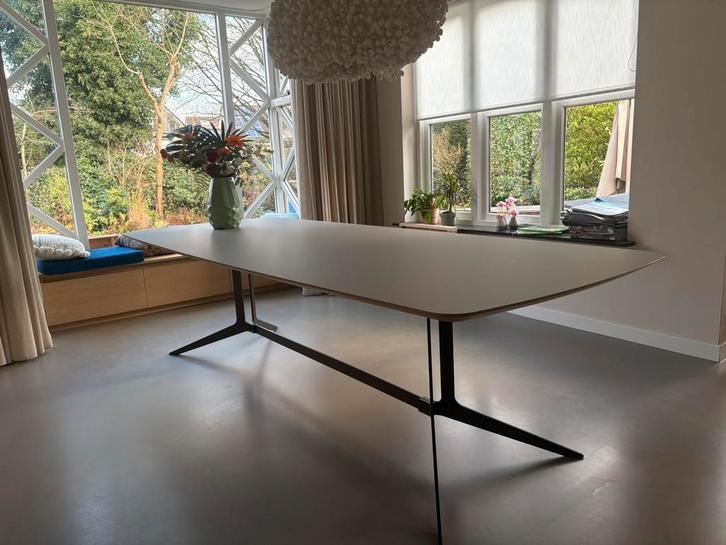 Luxe eettafel 280 x 110, Huis en Inrichting, Tafels | Statafels, Zo goed als nieuw, Ophalen of Verzenden