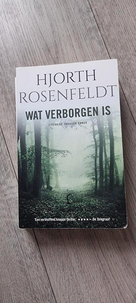 Wat Verborgen Is - Hjorth Rosenfeldt, Boeken, Detectives, Gelezen, Ophalen of Verzenden