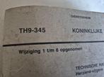 Nekaf TH 9-345 technische handleiding bediening en onderhoud, F, Fgfr, Nederland, Boek of Tijdschrift