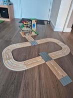 Houten parkeergarage past op Brio, Kinderen en Baby's, Ophalen, Gebruikt