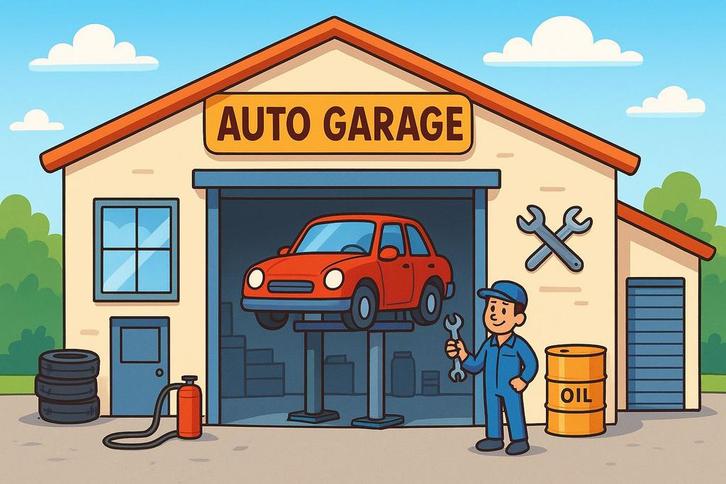 Auto Garage | Reparatie & Pechhulp |Gratis Ophalen & Brengen, Diensten en Vakmensen, Auto en Motor | Monteurs en Garages, Bandenservice