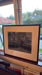 Schilderij Jan Bijster - de oude appelboom - 1975!, Ophalen of Verzenden