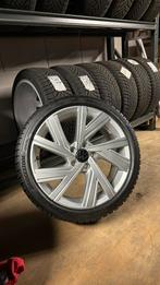 Originele set Volkswagen Golf 8 Bergamo winterwielen 18 inch, 18 inch, Gebruikt, Banden en Velgen, Personenwagen