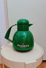 Pickwick thermoskan theekan koffiekan vintage kleur groen, Gebruikt, Ophalen of Verzenden