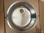 Reginox R18390 Ronde Spoelbak RVS, Minder dan 50 cm, Nieuw, Ophalen of Verzenden, Minder dan 100 cm