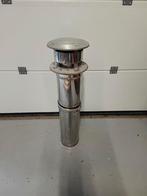 Rook kanaal rvs dubbelwandig 125mm inwendig compleet, Ophalen of Verzenden