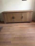 Massief Eiken Dressoir Bareggio, Huis en Inrichting, Kasten | Dressoirs, Ophalen, Gebruikt, 150 tot 200 cm, Eikenhout