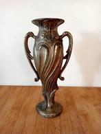 Art Nouveau Metalen Vaasje, Ophalen of Verzenden
