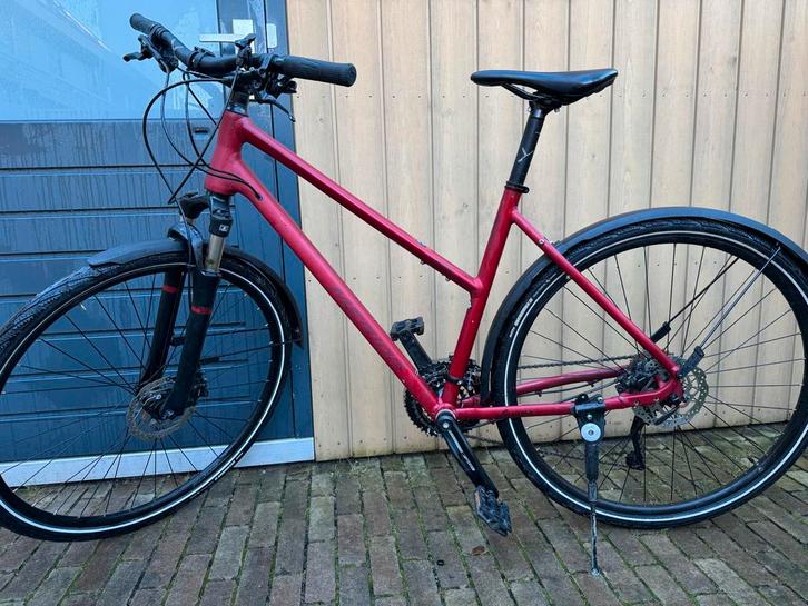 Merida Crossway 500 Fiets - Goede Staat - maat M - XT/Deore, Fietsen en Brommers, Fietsen | Dames | Damesfietsen, Gebruikt, Overige merken