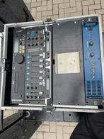 Complete DJ Set te Koop met podium, Ophalen of Verzenden, Gebruikt, 500 tot 1000 watt, P.A.