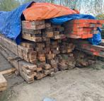 Houten balken €1,50 m1 - ALLES MOET WEG, Doe-het-zelf en Verbouw, Hout en Planken, Ophalen, Gebruikt, Balk, Vuren
