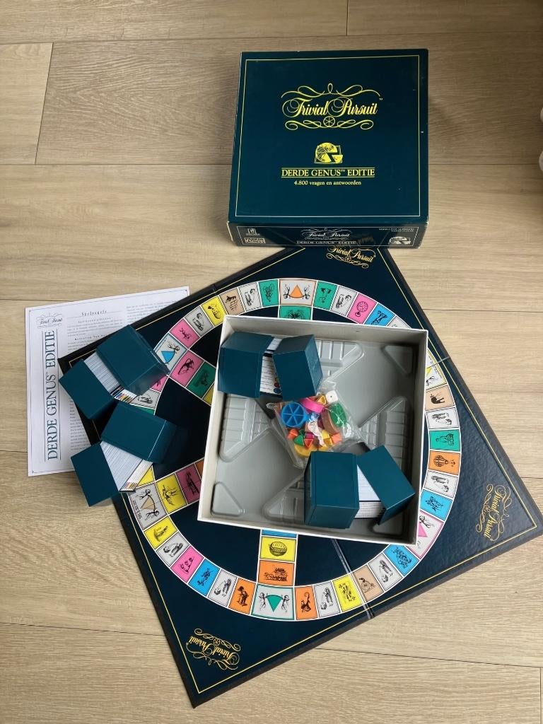 Triviant - helemaal compleet, Vijf spelers of meer, Ophalen of Verzenden, Zo goed als nieuw, Hasbro