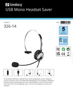 USB Mono Headset Saver, Bedraad, Nieuw, Ophalen of Verzenden, Volumeregelaar