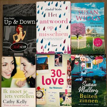 6 romans =6 euro plus gratis verrassingsboek beschikbaar voor biedingen