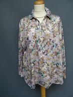 MARC O'POLO maat 38, bloemen tuniekblouse., Kleding | Dames, Blouses en Tunieken, Maat 38/40 (M), Paars, Ophalen of Verzenden
