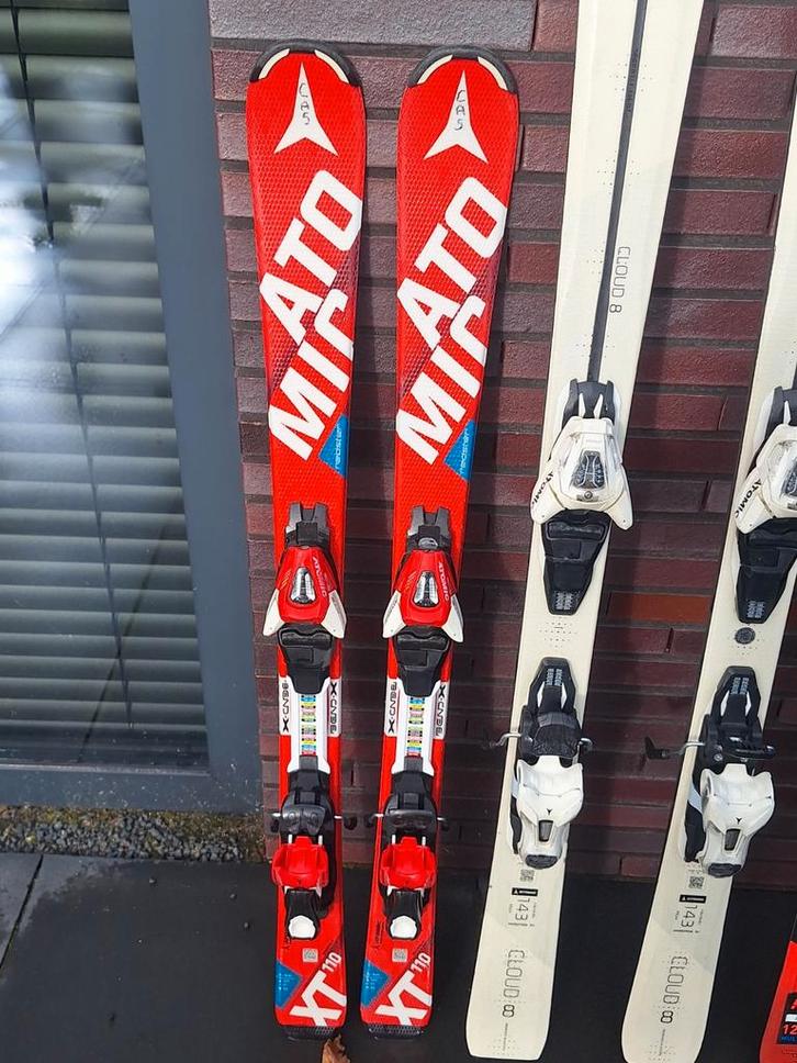 Atomic Kinderski Set Compleet, Sport en Fitness, Skiën en Langlaufen, Gebruikt, Ski's, Skiën, Atomic, Carve, 100 tot 140 cm, Ophalen