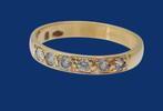 18 karaat Gouden Alliance Rij-Ring Dames Ring M 16.75, Jw, Verzenden, Nieuw, Kleiner dan 17