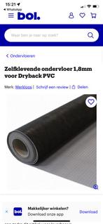 Ondervloer zelfklevend dryback pvc 7m 2, Doe-het-zelf en Verbouw, Vloerdelen en Plavuizen, Ophalen of Verzenden