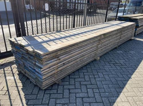 Steigerhout/steiger hout/steigerplanken/steiger plank 500CM, Doe-het-zelf en Verbouw, Hout en Planken, Gebruikt, Plank, Steigerhout