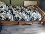 Bed jongen steigerhout, Kinderen en Baby's, Kinderkamer | Bedden, Ophalen, 85 tot 100 cm, Gebruikt, Lattenbodem