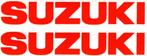 Suzuki sticker set #13, Motoren, Accessoires | Stickers, Verzenden