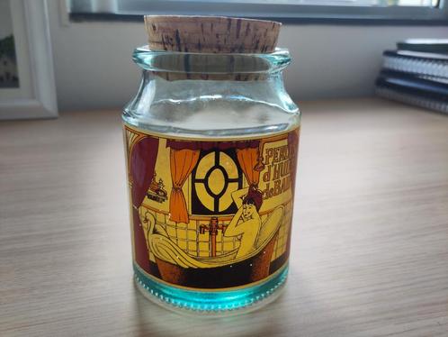 Glazen bewaarpot met kurken dop, Antiek en Kunst, Antiek | Glas en Kristal, Ophalen