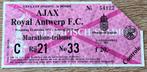 Toegangskaartje Ajax-Antwerp FC, Verzenden, Gebruikt, Ajax