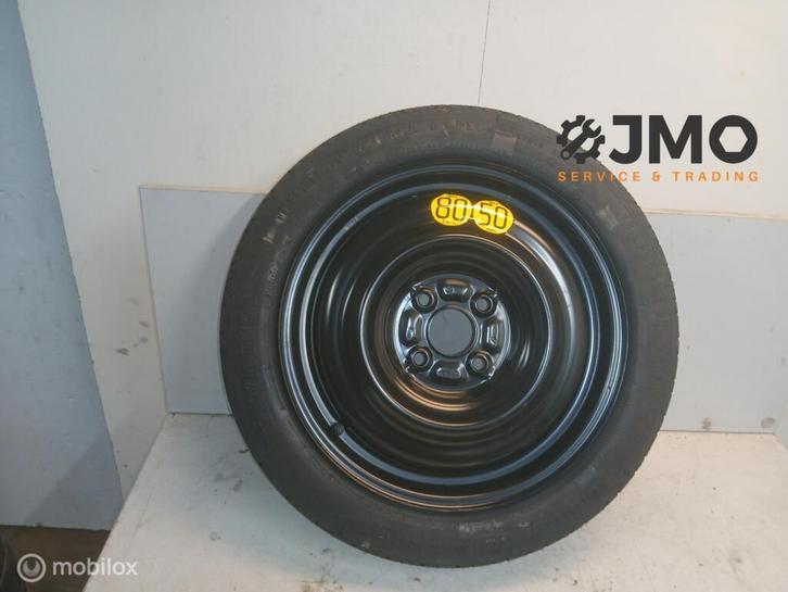 Reservewiel met krikset  Peugeot 108  2014-2021, Auto-onderdelen, Banden en Velgen, Gebruikt, Ophalen of Verzenden