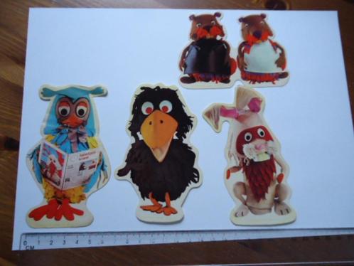 sticker oud Fabeltjeskrant jaren 70 tv kind vintage televisi, Verzamelen, Stickers, Zo goed als nieuw, Bedrijf of Vereniging, Verzenden