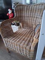 Rieten stoel, Ophalen, Zo goed als nieuw, Bruin, Eén