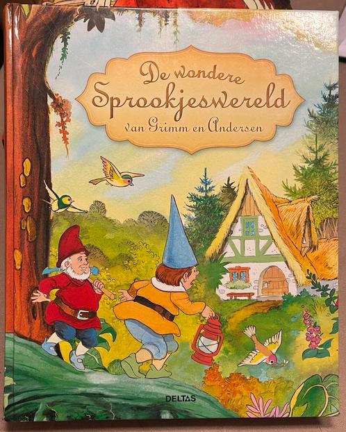 De Wondere Sprookjeswereld van Grimm en Andersen, Boeken, Kinderboeken | Jeugd | onder 10 jaar, Zo goed als nieuw, Sprookjes, Ophalen of Verzenden