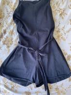 Sexy zwart kort broekpak met ceintuur, maat L, Kleding | Dames, Jumpsuits, Maat 42/44 (L), Ophalen of Verzenden, Zo goed als nieuw
