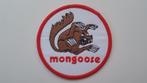 Mongoose bmx patch opnaai embleem rond, Fietsen en Brommers, Ophalen of Verzenden, Bovenkleding