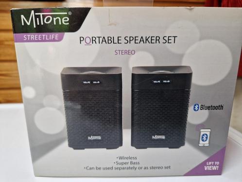 Portable speakerset, Computers en Software, Pc speakers, Nieuw, Ophalen