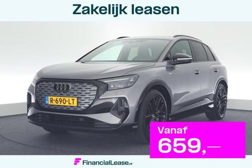 Audi Q4 e-tron 45 265pk quattro S Edition 77 kWh Trekhaak Le, Auto's, Audi, Bedrijf, Lease, Financial lease, Q4 e-tron, ABS, Airbags
